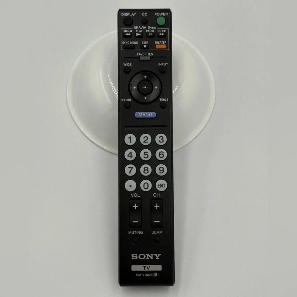 GENUINE SONY RM-YD028 BRAVIA LCD TV REMOTE CONTROL KDL-46V5100 KDL-32XBR9 Tested